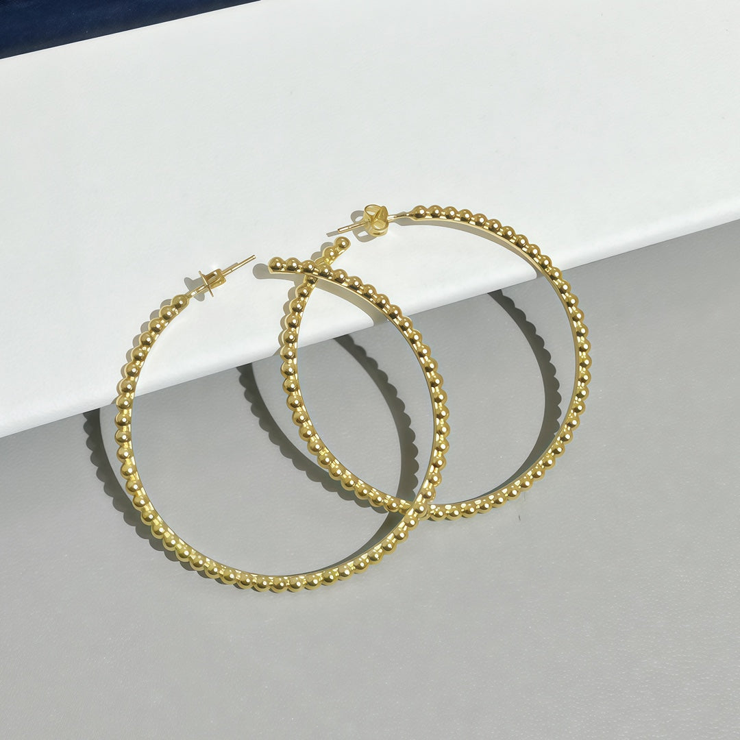 [⭐Veyra]SMOOTH BEAD STUD EARRINGS