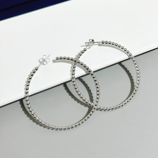 [⭐Veyra]SMOOTH BEAD STUD EARRINGS