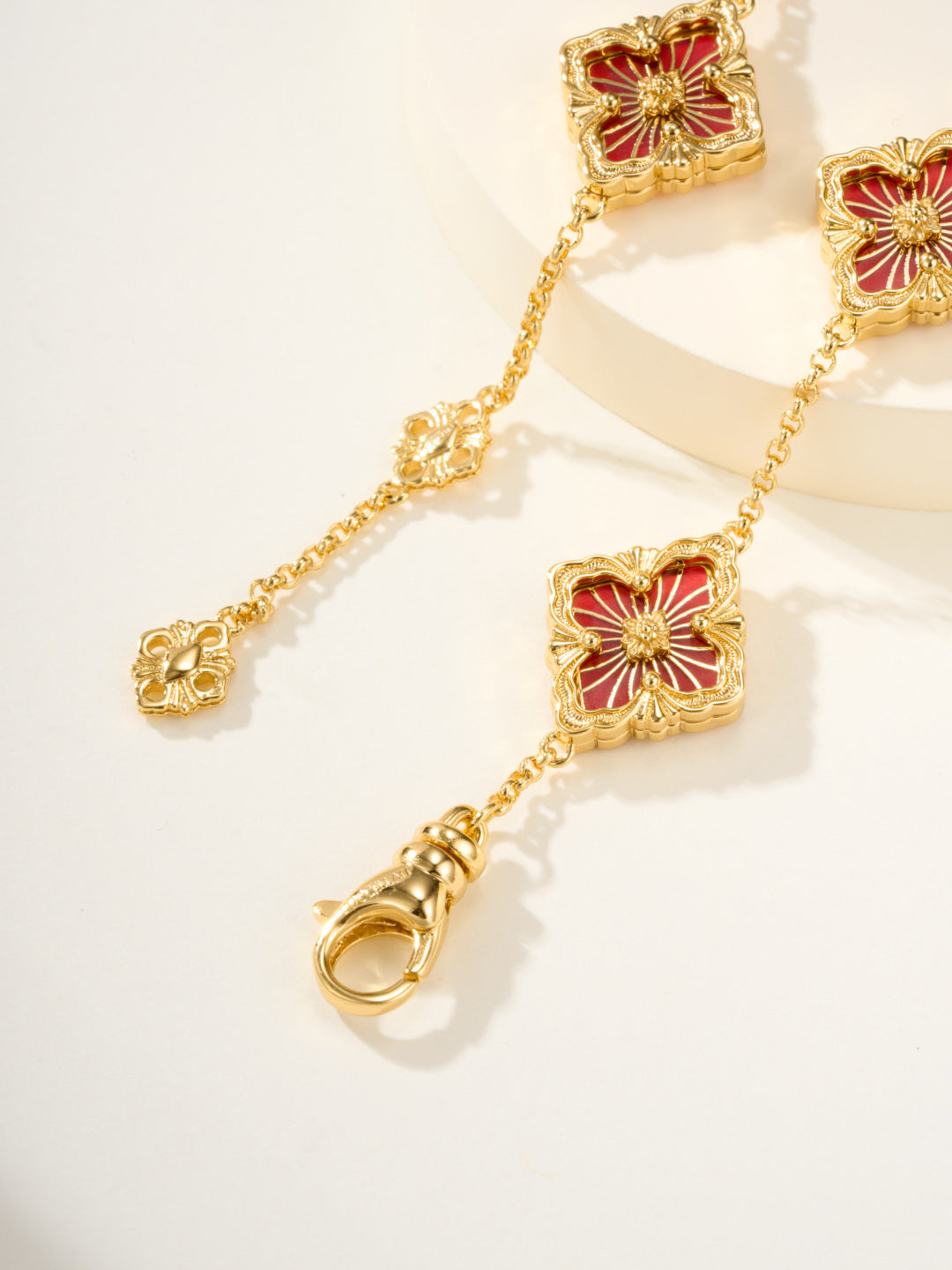 [⭐Veyra]B.C.L ENAMELED Five-Flower Bracelet（Various Colors)