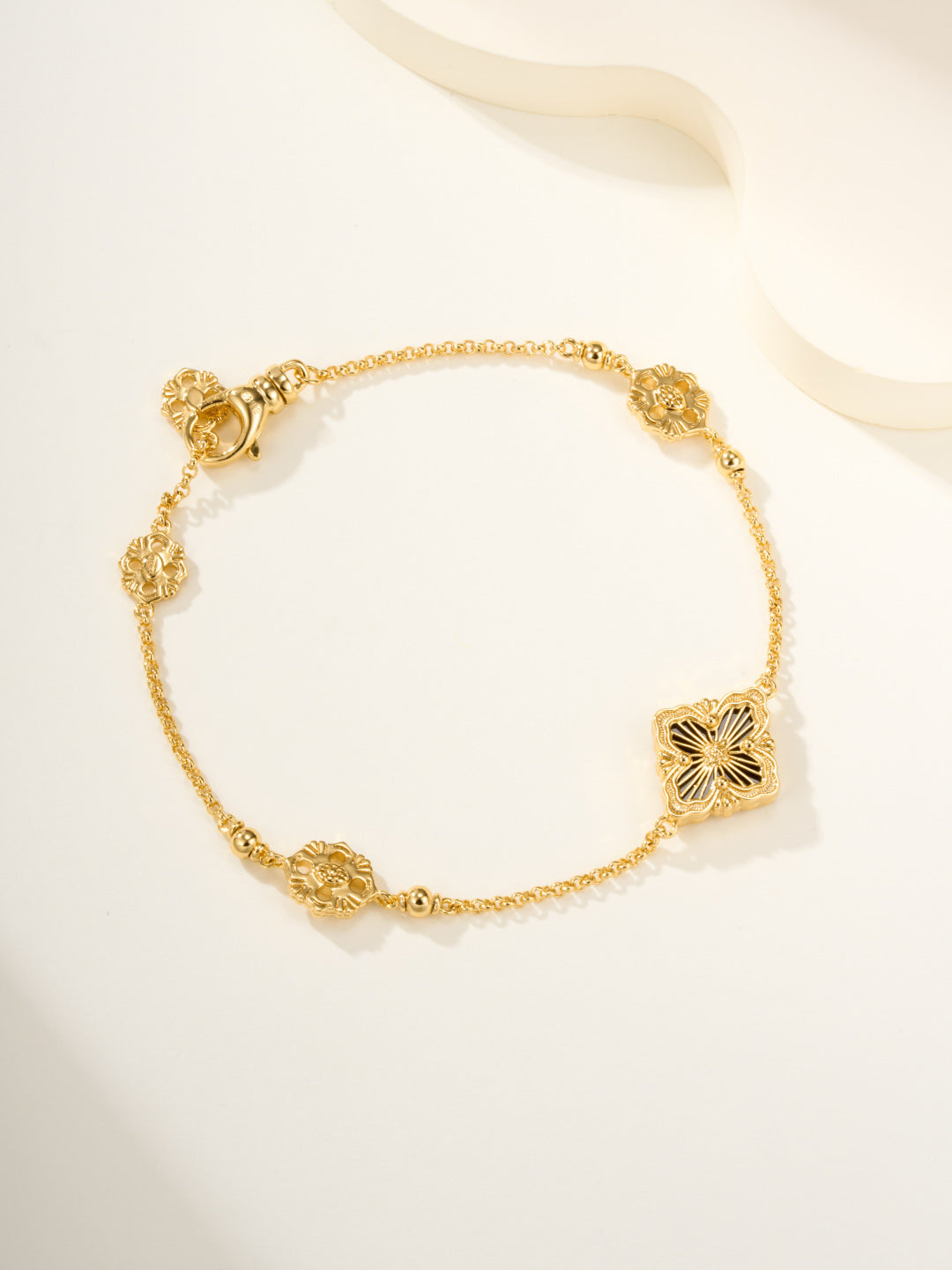[⭐Veyra]B.C.L ENAMELED One-Flower Bracelet（Various Colors)