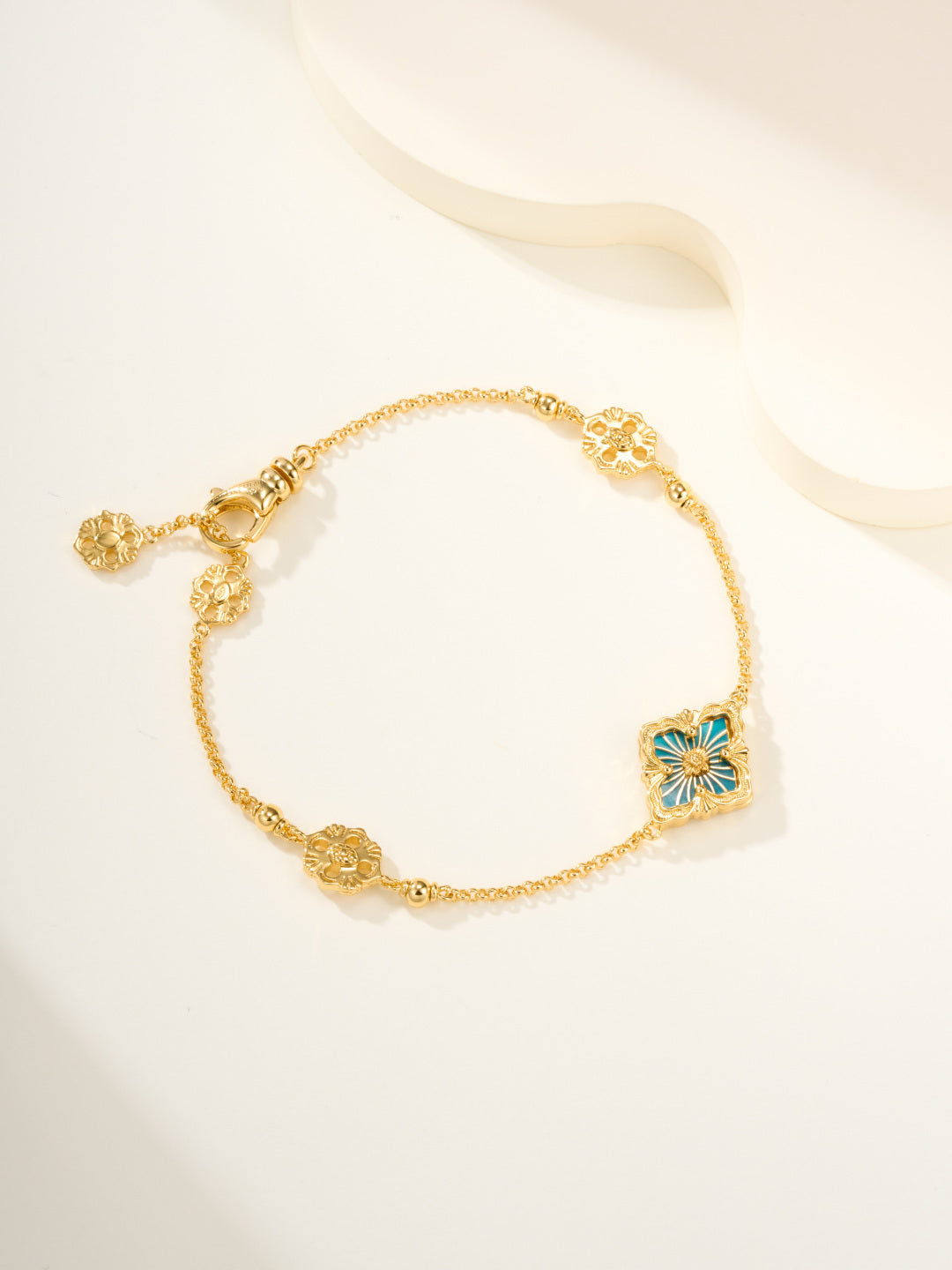[⭐Veyra]B.C.L ENAMELED One-Flower Bracelet（Various Colors)