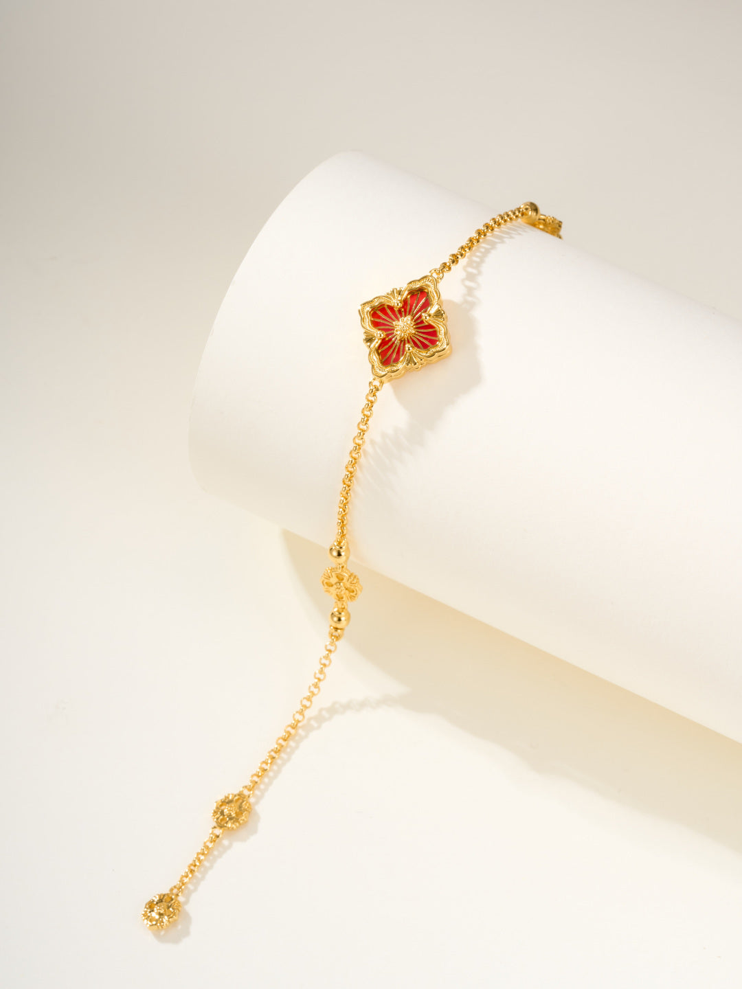 [⭐Veyra]B.C.L ENAMELED One-Flower Bracelet（Various Colors)