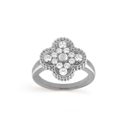 [⭐Veyra]CLOVER DIAMOND RING