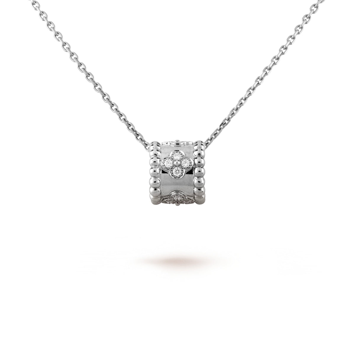 [⭐Veyra]PERLEE PEDANT SIVLER DIAMOND NECKLACE