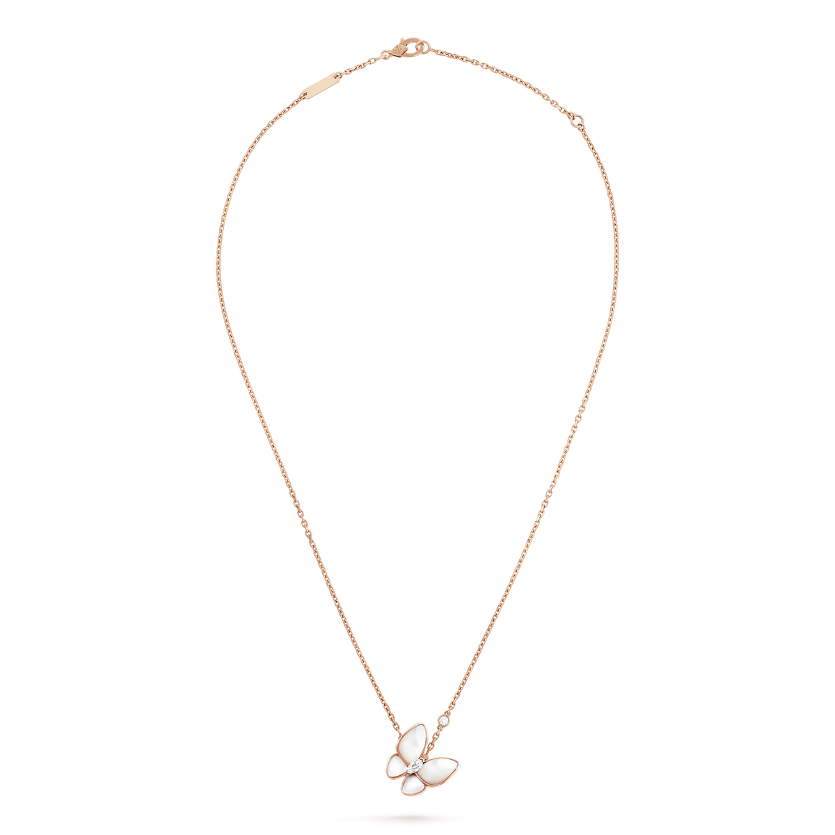 [⭐Veyra]BUTTERFLY MOP DIAMOND NECKLACE