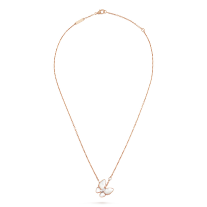 [⭐Veyra]BUTTERFLY MOP DIAMOND NECKLACE