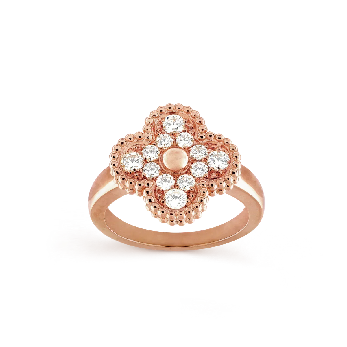 [⭐Veyra]CLOVER DIAMOND RING