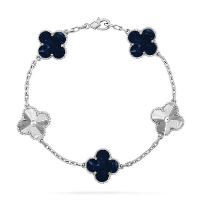 [⭐Veyra]CLOVER 5 MOTIF PIETERSITE BRACELET COLLECTION