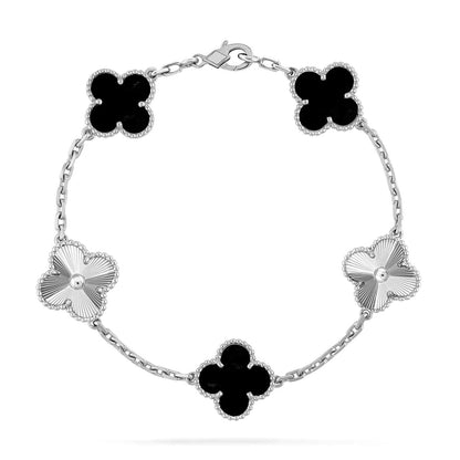 [⭐Veyra] CLOVER 5 MOTIF ONYXS BRACELET COLLECTION