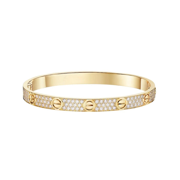 [⭐Veyra]LOVE BRACELET 6.1MM DIAMOND-PAVED
