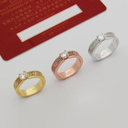 [⭐Veyra]Starry Sky Diamond Ring
