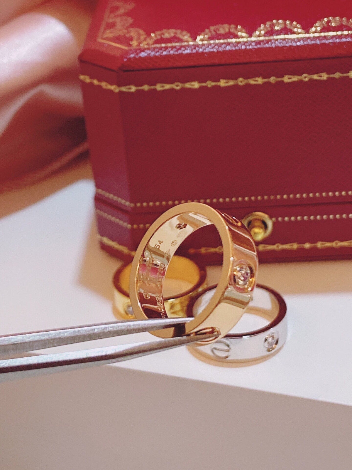 [⭐Veyra]Three-Diamond Ring