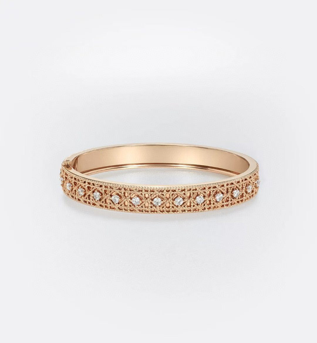 [⭐Veyra]2026 WOVEN-PATTERN BRACELET SET WITH FULL DIAMOND INLAY THREE-COLORS