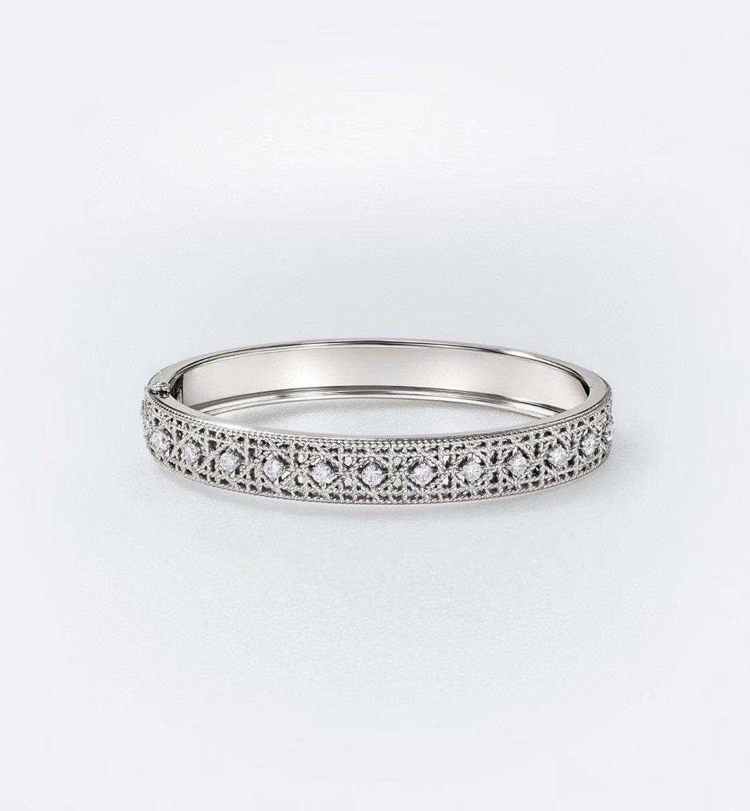 [⭐Veyra]2026 WOVEN-PATTERN BRACELET SET WITH FULL DIAMOND INLAY THREE-COLORS