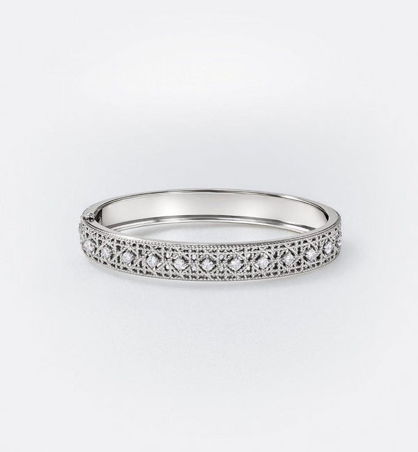 [⭐Veyra]2026 WOVEN-PATTERN BRACELET SET WITH FULL DIAMOND INLAY THREE-COLORS