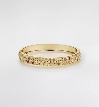[⭐Veyra]2026 WOVEN-PATTERN BRACELET SET WITH FULL DIAMOND INLAY THREE-COLORS