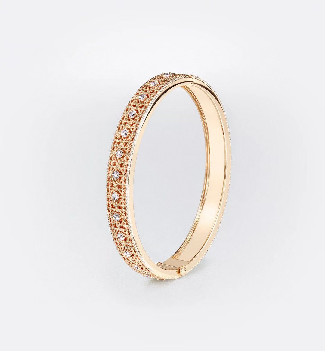 [⭐Veyra]2026 WOVEN-PATTERN BRACELET SET WITH FULL DIAMOND INLAY THREE-COLORS