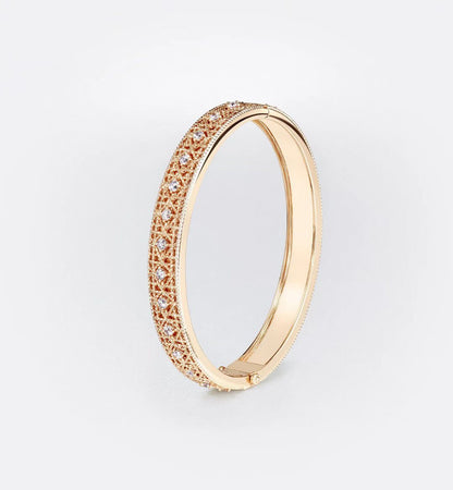 [⭐Veyra]2026 WOVEN-PATTERN BRACELET SET WITH FULL DIAMOND INLAY THREE-COLORS