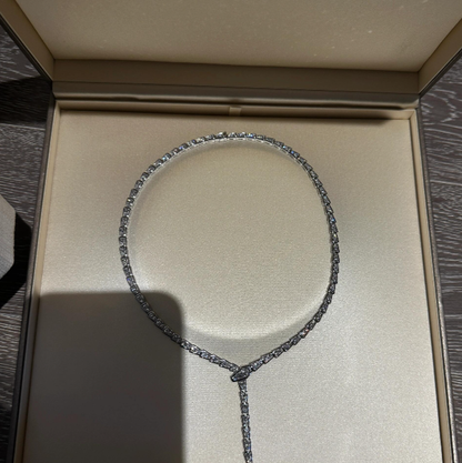 [⭐Veyra]NEW！SERPENT DIAMOND NECKLACE