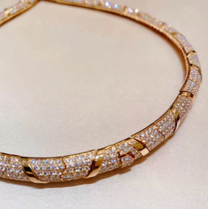 [⭐Veyra]HAUTE COUTURE GOLD SERPENTI NECKLACE
