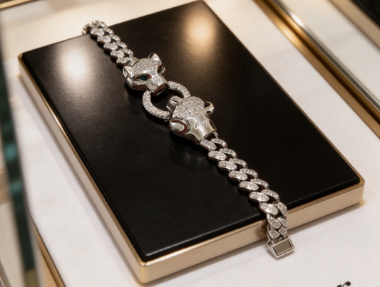 [⭐Veyra] DOUBLE PANTHER BRACELET