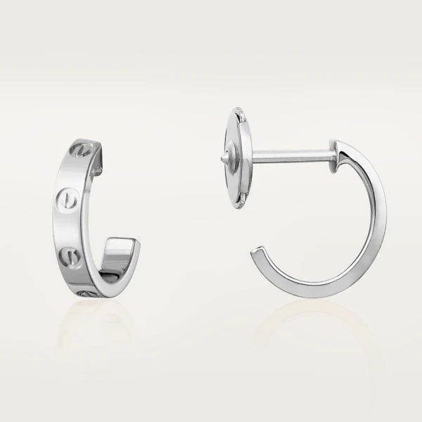 [⭐Veyra]LOVE EARRINGS 2.65MM SILVER