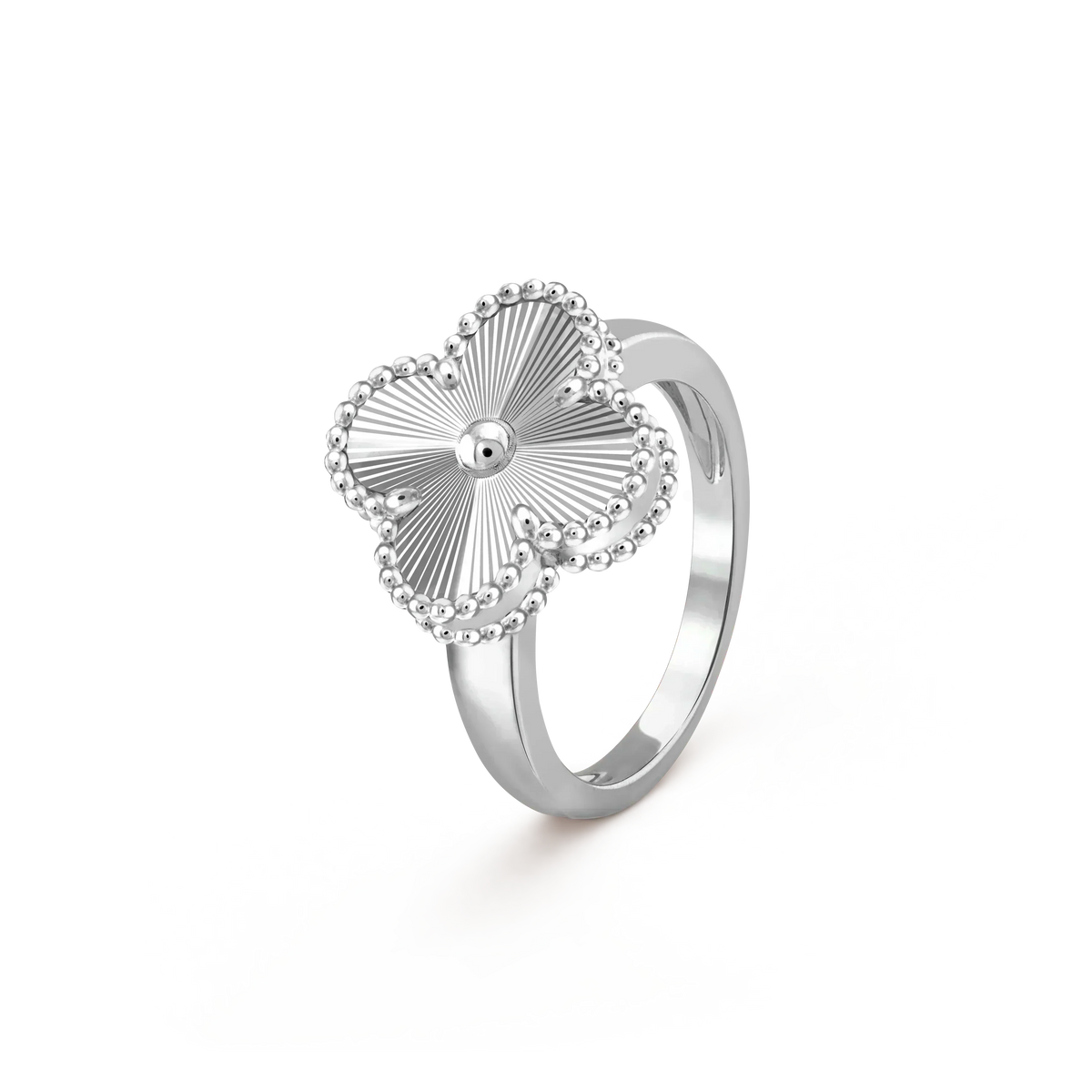 [⭐Veyra]CLOVER SILVER RING