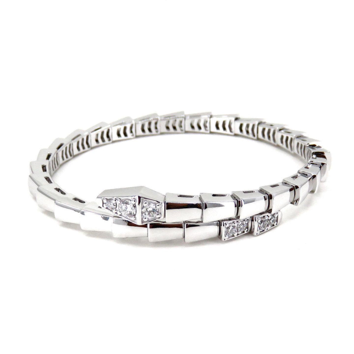 [⭐Veyra]SERPENTI BRACELET DIAMONDS SILVER