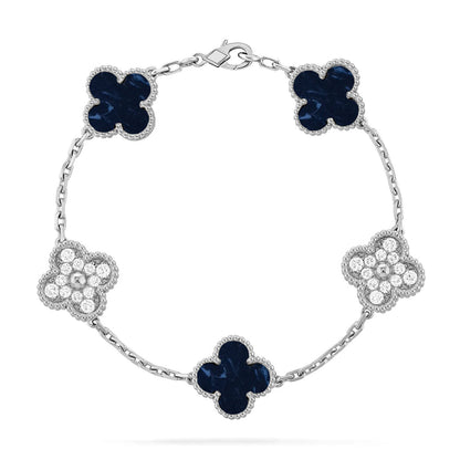 [⭐Veyra]CLOVER 5 MOTIF PIETERSITE BRACELET COLLECTION