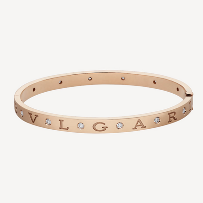 [⭐Veyra]ZERO 1 PINK GOLD 12 DIAMONDS BRACELET
