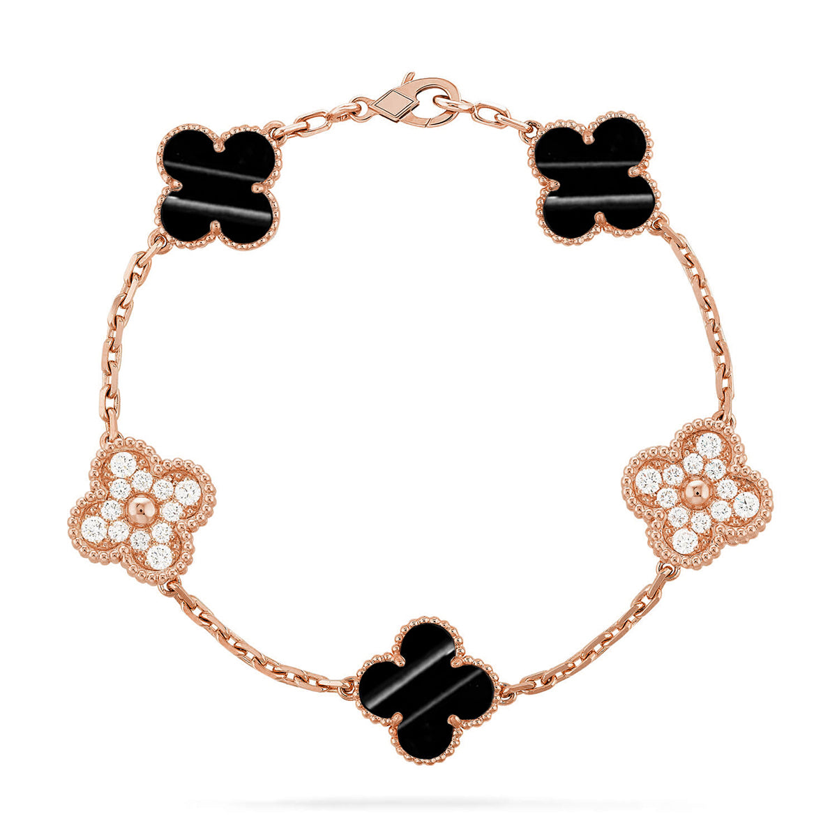 [⭐Veyra] CLOVER 5 MOTIF PULSAR STONE BRACELET COLLECTION