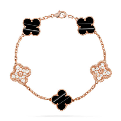 [⭐Veyra] CLOVER 5 MOTIF PULSAR STONE BRACELET COLLECTION