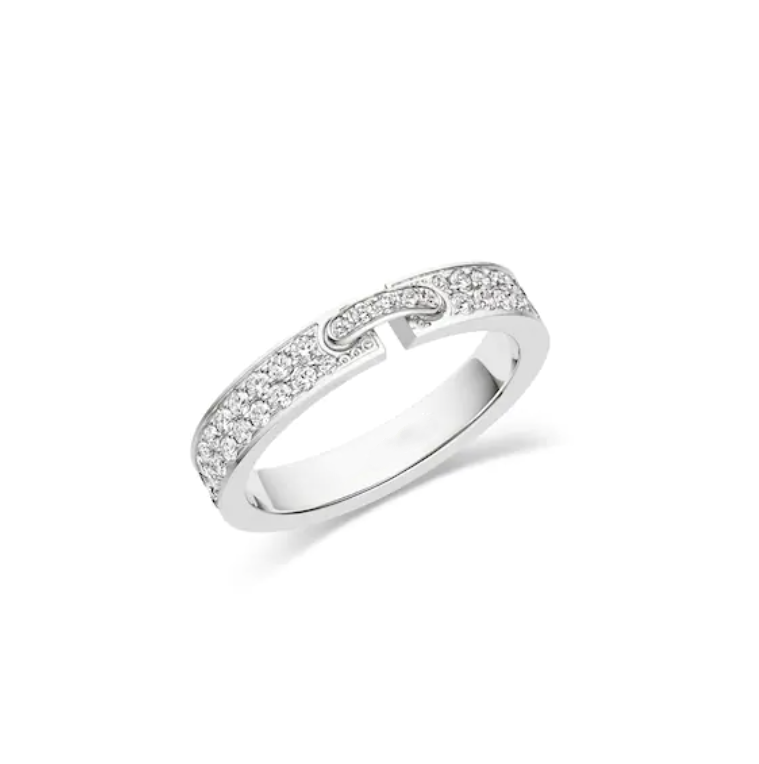 [⭐Veyra]ALLIANCE LIENS VIDENCE PAVED DIAMOND 4MM RING
