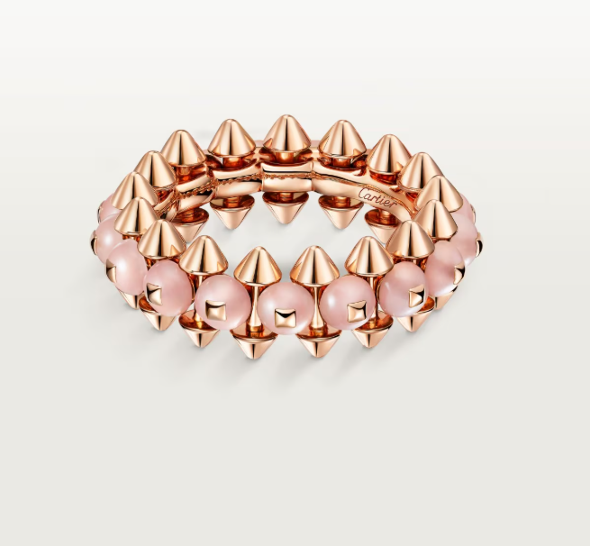 [⭐Veyra]CLASH ELEGANT ROSE GOLD RING FEATURING NATURAL AGATE