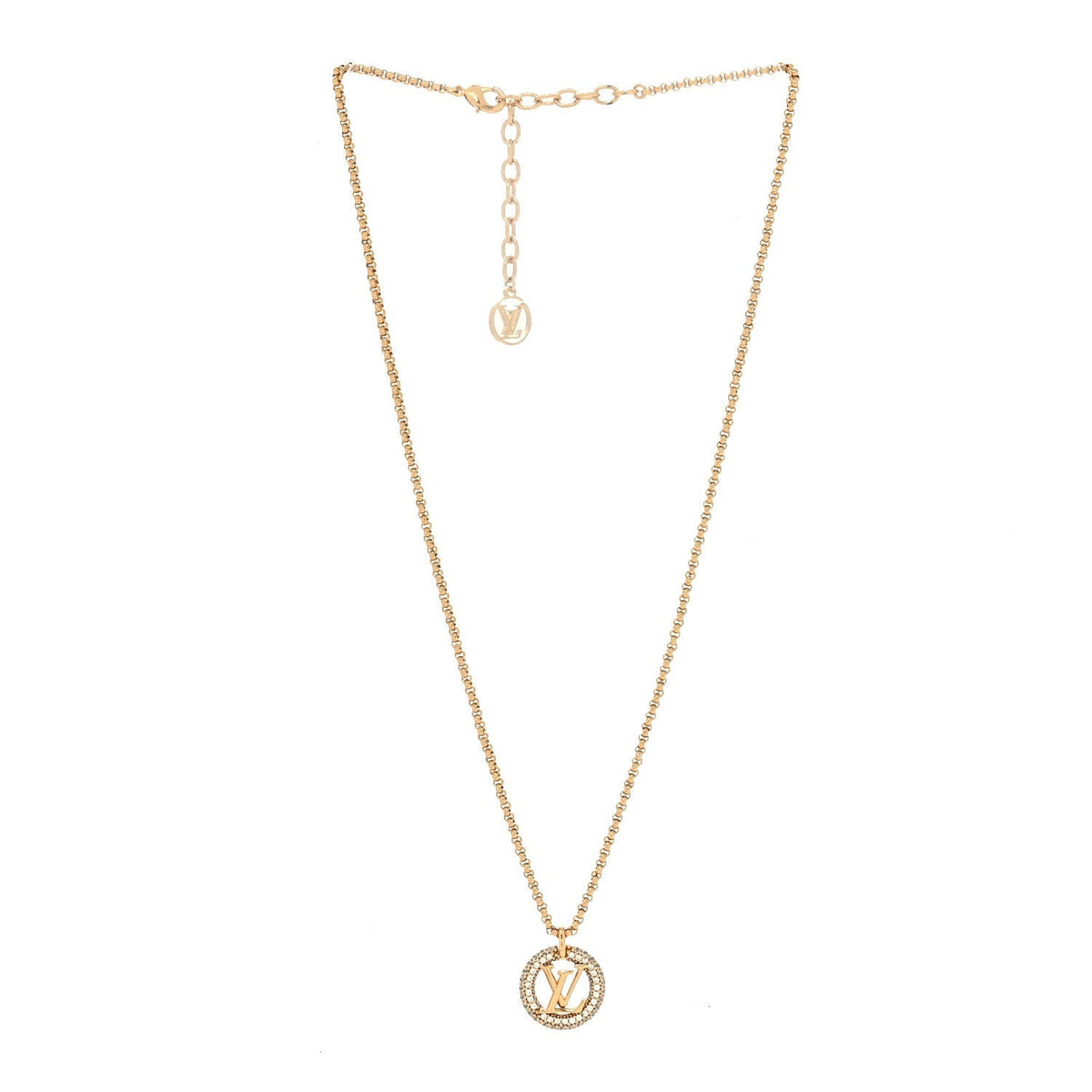 [⭐Veyra]BY NIGHT DIAMOND PAVED NECKLACE