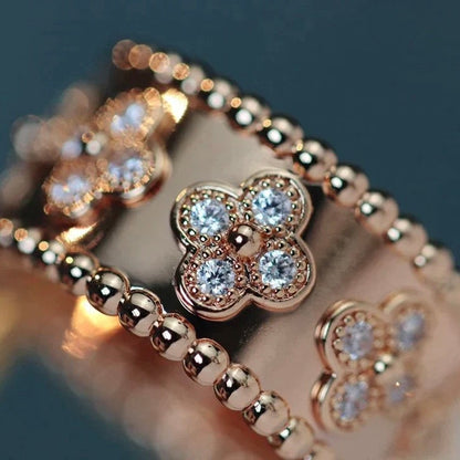 [⭐Veyra]CLOVER KALEIDOSCOPE RING 10MM