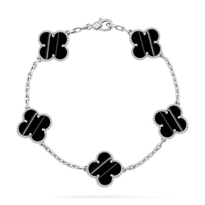 [⭐Veyra] CLOVER 5 MOTIF PULSAR STONE BRACELET COLLECTION