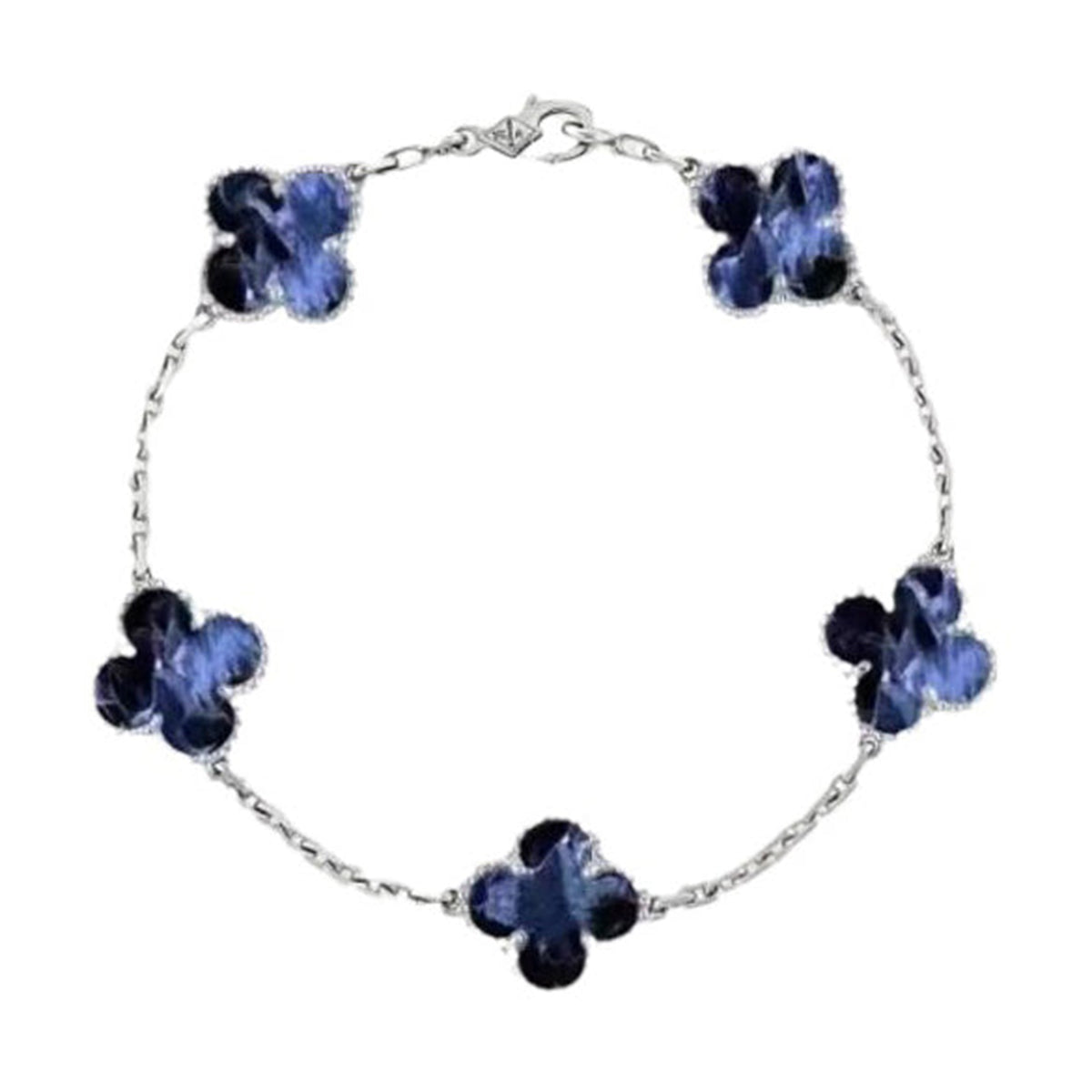 [⭐Veyra]CLOVER 5 MOTIF PIETERSITE BRACELET COLLECTION