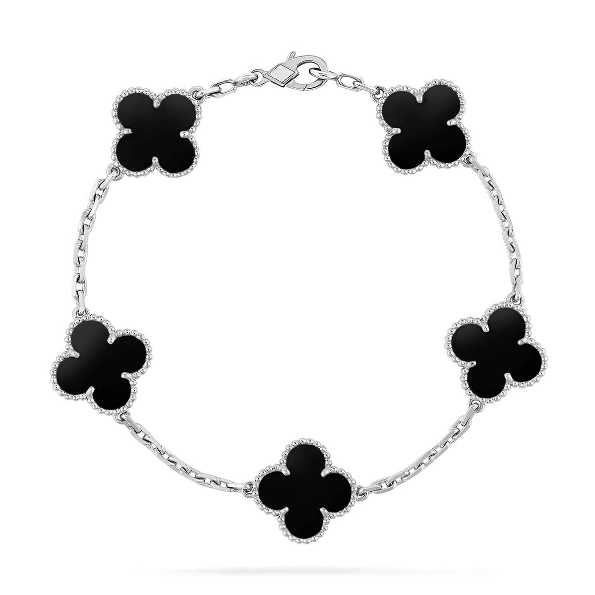 [⭐Veyra] CLOVER 5 MOTIF ONYXS BRACELET COLLECTION