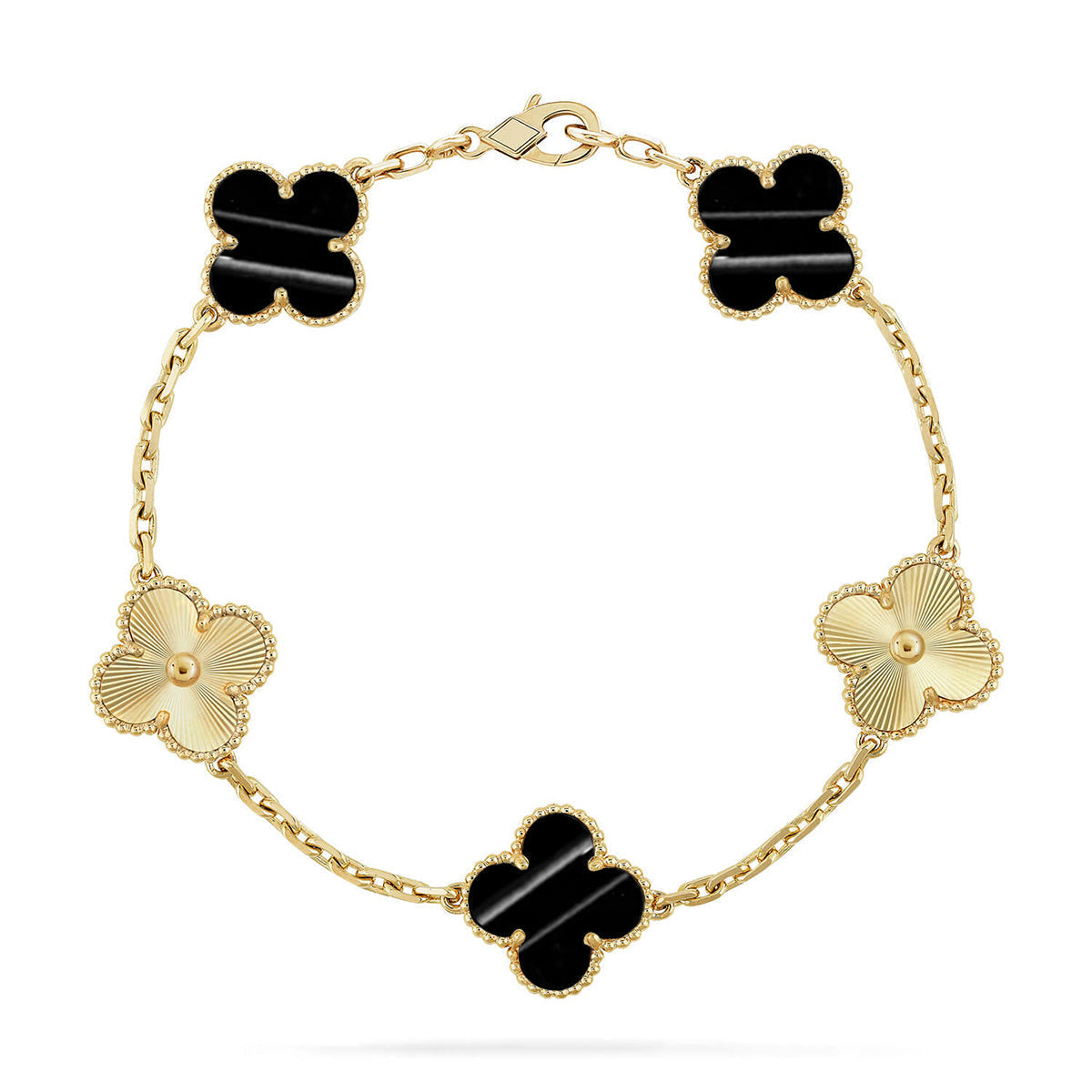 [⭐Veyra] CLOVER 5 MOTIF PULSAR STONE BRACELET COLLECTION