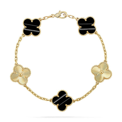 [⭐Veyra] CLOVER 5 MOTIF PULSAR STONE BRACELET COLLECTION