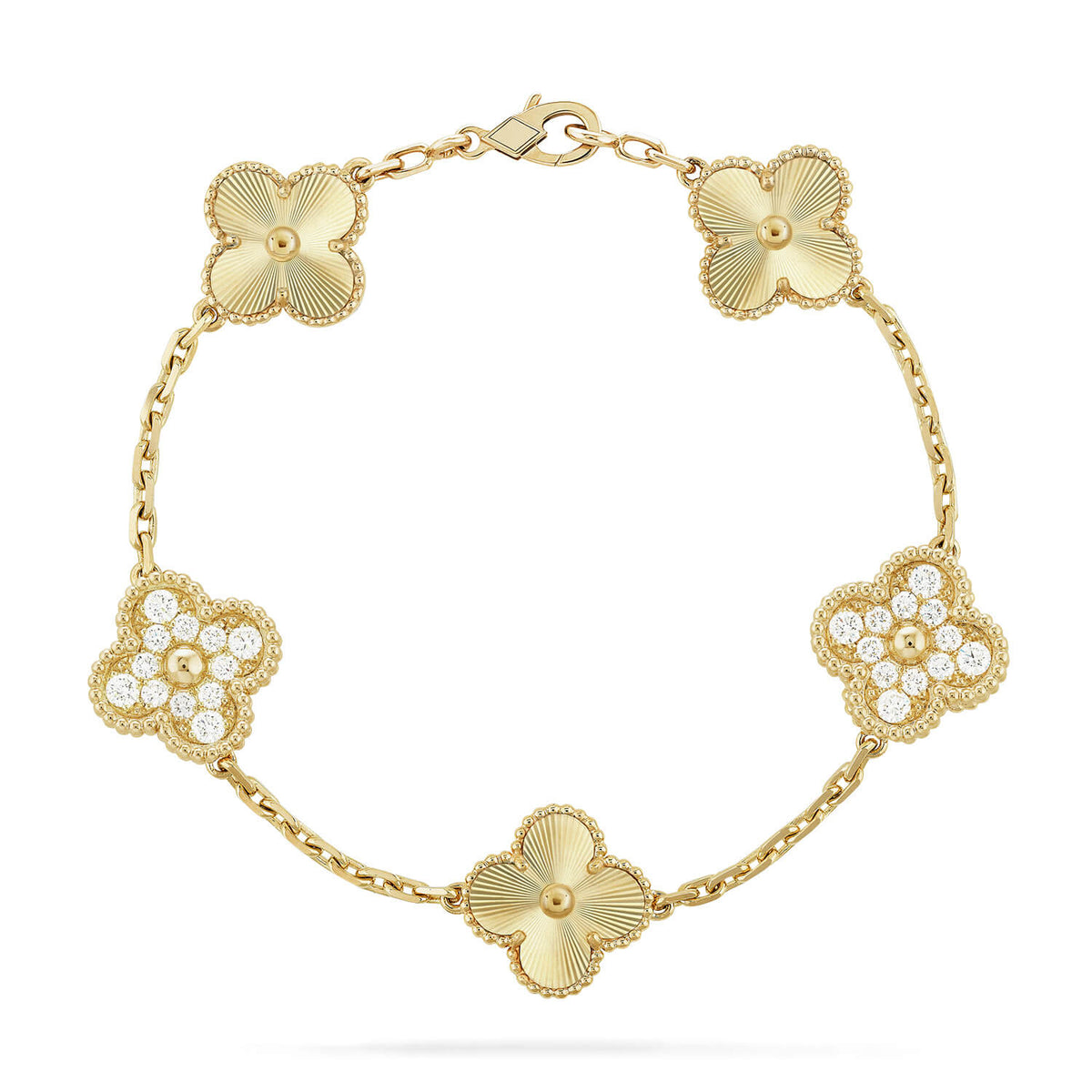 [⭐Veyra] CLOVER 5 MOTIF LASER BRACELET COLLECTION