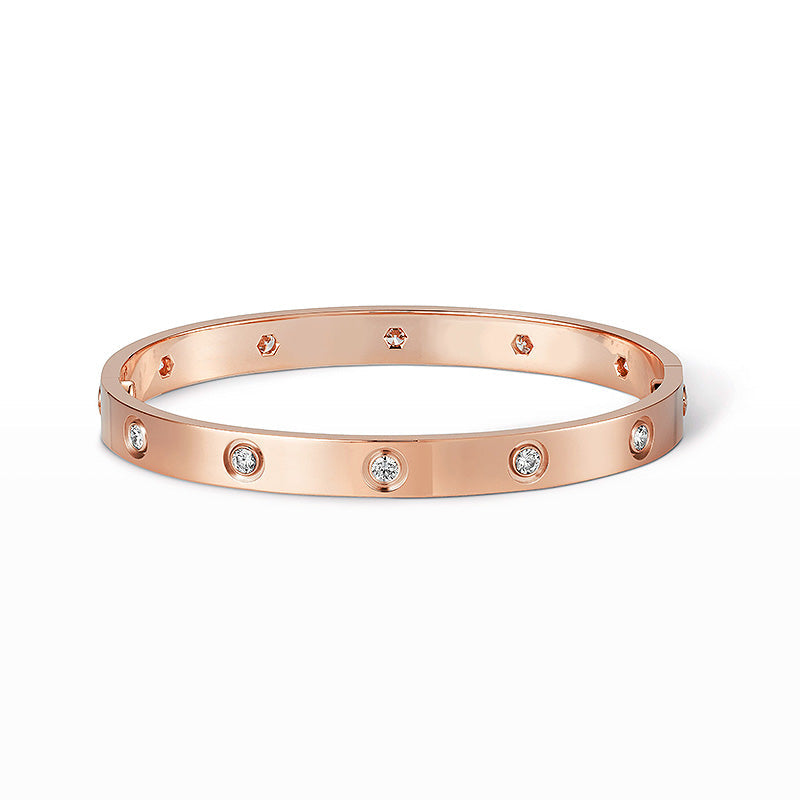[⭐Veyra]LOVE BRACELET 6.1MM 10 DIAMONDS