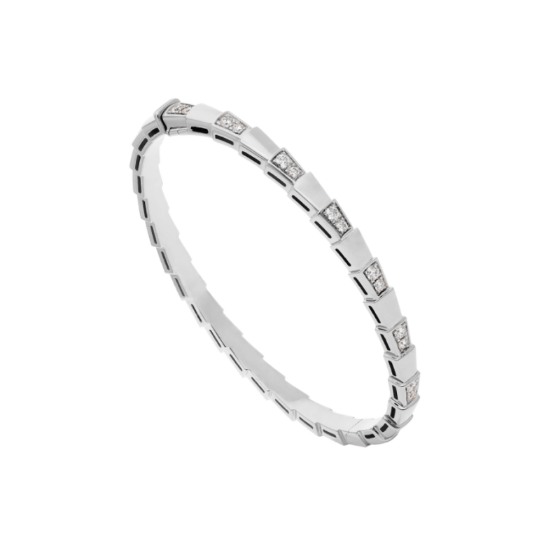 [⭐Veyra]SERPENTI BRACELET SILVER DIAMOND