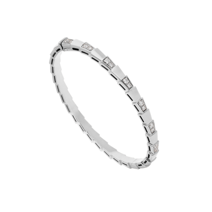 [⭐Veyra]SERPENTI BRACELET SILVER DIAMOND