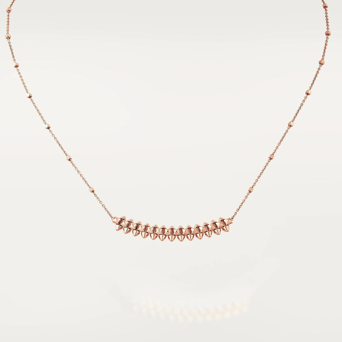 [⭐Veyra]CLASH PINK GOLD NECKLACE