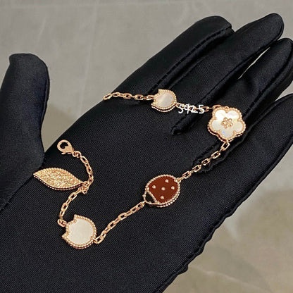 [⭐Veyra]LUCKY SPRING 5 MOTIF BRACELET