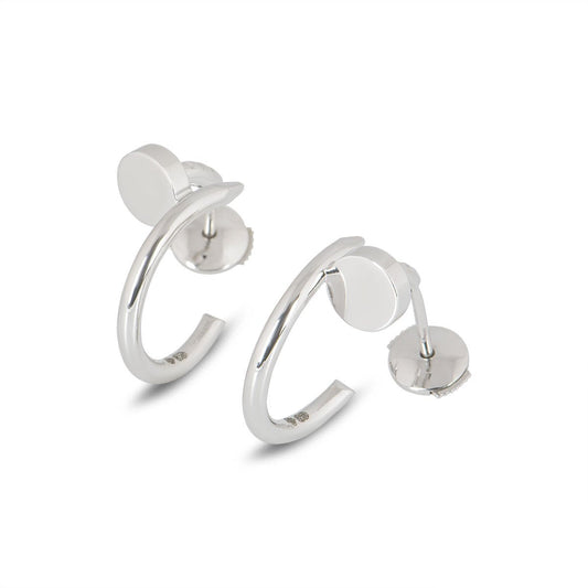 [⭐Veyra]JUSTE EARRINGS SILVER
