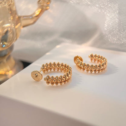 [⭐Veyra]CLASH SMALL HOOP EARRINGS