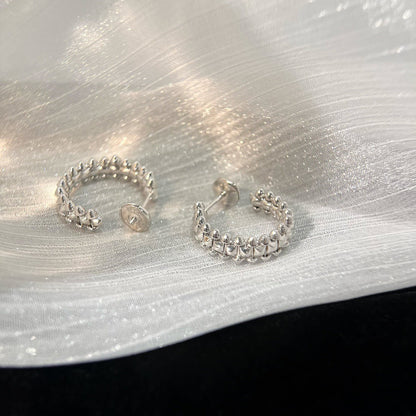 [⭐Veyra]CLASH SMALL HOOP EARRINGS